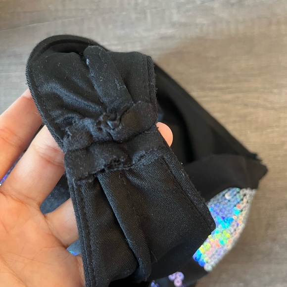 Michael Kors One-Shoulder Sequin Dress - Black and Purple - Picture 6 of 9